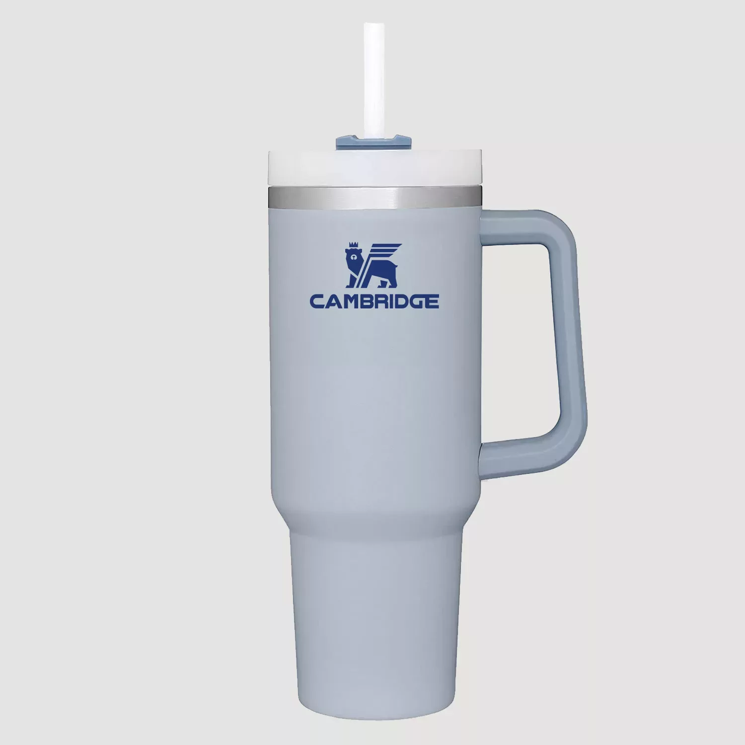 Personalized 40oz Tumbler With Handle & Straw, Engraved Tiktok Cup
